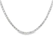 10kt White Gold 24" 2.5mm Ice Style Chain (10.96g)