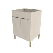24" Sink Base - with legs