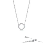 0.41 ct tw Open Circle Necklace — Cronier's Fine Jewelry