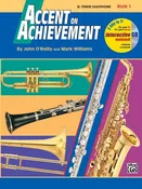 Alfred Accent On Achievement Bb Tenor Saxophone Book 1