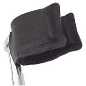 Leather Forearm Crutch Cuff Covers Pair