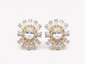 Soleil Studs — Jill Andrews Gowns