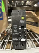 SQD 20 Amp 2 Pole Circuit Breaker