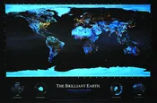 Earth Map - Brilliant Earth From Space Map
