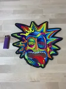 12" VisualFiber Trippy Rick Moodmat