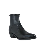 Abilene Marquis 7″ Black Zip Snip Toe Men’s Western Boot-6444