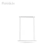 10-inch Aluminum Mounting Bracket for Framed Exit Signs (Ceiling Mount)