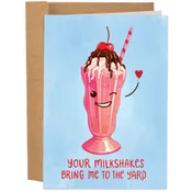 Bring Me To The Yard Greeting Card