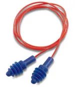 Air Soft Semi-Perm Earplugs With Cords (100 Count)
