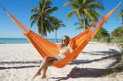 Caribbean Mayan Hammock ORANGE