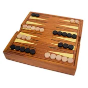 BrainCandy Wooden Backgammon