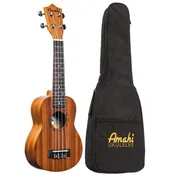 Amahi UK210S Soprano Ukulele With Bag