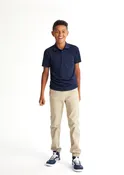 AK09B - Boys Short Sleeve Sport Dri-Fit Polo - 7 colors