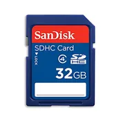 32GB SDHC Memory Card