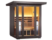 CLEARLIGHT SANCTUARY 2 PERSON OUTDOOR FULL SPECTRUM INFRARED SAUNA