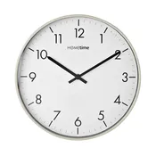 12" Hometime Grey Wall Clock w/Sweep Movement