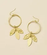 Aamani Vine Hoop Earrings
