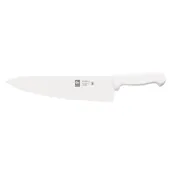 10" ICEL Wide Chef's Knife - White Handle