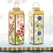 Floral Glass Lantern - Thursday, February 11, 2027 at 6:00 PM