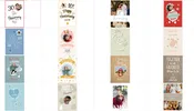 A7 Fold Over Greeting Card