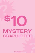 $10 Mystery Comfort Colors Graphic Tee FINAL SALE