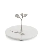 Michael Aram Botanical Leaf Cheese Board with Knife