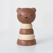 Bear Wooden Ring Stacker