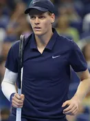 2025 China Open Jannik Sinner Navy Blue Polo Shirt