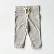 Baby Drawstring Baby Jogger Pants (Organic Cotton) - 4 Color