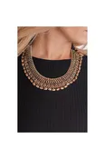 Woven Rope Detail Statement Necklace