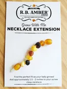 Baltic Amber Jewelry Extender