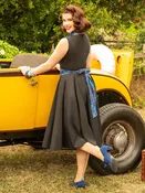 Blue Remus Obi Belt
