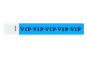 Clearance 3/4" Tyvek® Wristbands (Blue VIP)