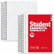 Brunnen Collegeblock Student DIN A6 kariert ohne Rand 1 Stück