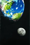 Earth Images I Poster