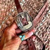 Arizona Sunset Oiled Leather Headstall