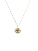 14k Four Directions with Diamond Necklace