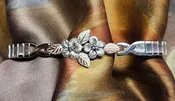 Forget Me Not &amp; Black Hills Gold Stretch Bracelet