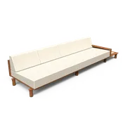 Horizon Right Arm Sectional with Plinth Table