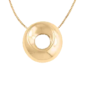 14k Gold Rising Star Pendant with Birthstones