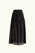 Amal Silk Habotai Skirt
