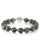 8-9mm Tahitian South Sea Pearl Drop Shape Bracelet