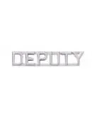 “Deputy” Collar Brass, 1/4″, Silver or Gold, Clutch Back, Pair
