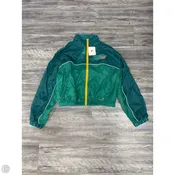 Athletic Jacket By Fabletics In Green & Yellow, Size: S