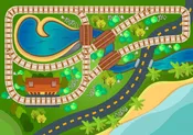 Playboard for Sodura Train Table