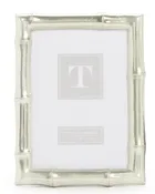5x7 Silver Bamboo Frame