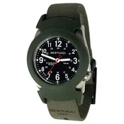 Bertucci A-2S Construction King Unisex Black Dial Foliage Tridura Band Japanese Quartz Watch - 11115