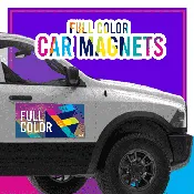 Full Color Car magnets
