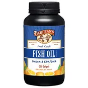 Barlean's Fish Oil Fresh Catch Softgels Orange Flavor 250ct