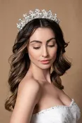 AIMEE Crystal Bridal Tiara